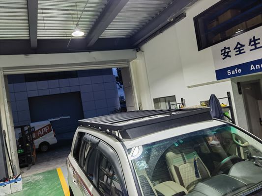 หลังคาติดตั้ง ความจุสูง อลูมิเนียมรถหลังคา แร็ค สําหรับ Toyota Land Cruiser LC 200