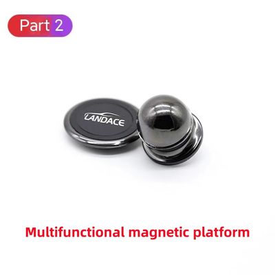 พื้นผิว Hard Anodizing Dashboard Phone Holder Mount Set B สําหรับเครื่องยนต์จีป วรานกลเลอร์