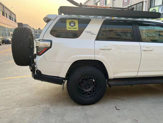 ฟิตเมนต์ โตโยต้า 4 รันเนอร์ พาวเดอร์เคลือบหน้าบัมเปอร์กับ Winch บูลบาร์ และบัมเปอร์ด้านหลัง