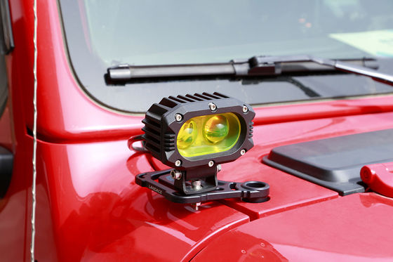 พื้นผิวแอนอดิซ Hard Anodizing Surface Jeep Wrangler JL JK LED ไฟขับรถ