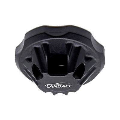 หนา Anodized CNC เครื่องแปรรูปอะลูมิเนียม แม็กนีเซียมสกัด Radio Antenna Base ปิดบัง สําหรับ Wrangler