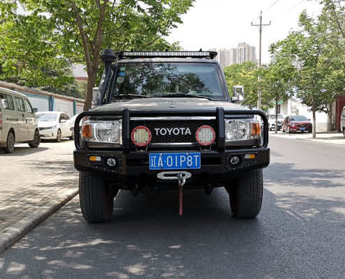 พาวเดอร์เคลือบ Toyota LC79 แบมเปอร์ แบมเปอร์ด้านหลัง พร้อมพับเปอร์ด้านหน้าและพับยาง