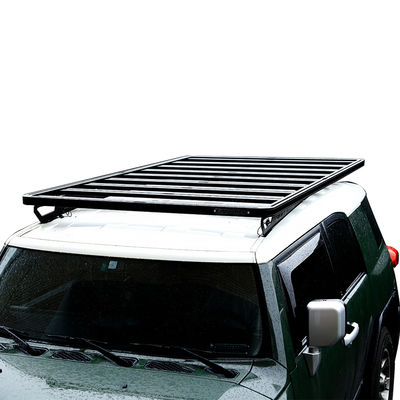ท็อป- 2235X1380*55 มิลลิเมตร อัลลูมิเนียม Extrusion หลังคา แร็ค Platform สําหรับ Toyota FJ Land Cruiser