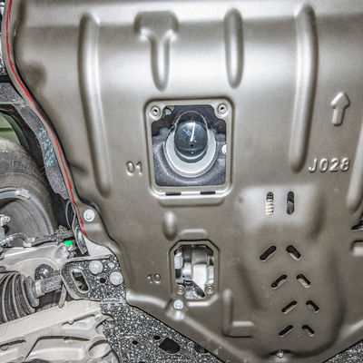 แผ่นสกิดสลัดแมนแกนเซส-อลูมิเนียมเงินสําหรับเครื่องยนต์และการส่งของ Jeep Cherokee