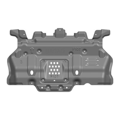 2010-2016 Prado LC150 Landace เครื่องยนต์รถยนต์ภายใต้ปกปิดด้วย Magnalium สังกะสีสกิดเพลต