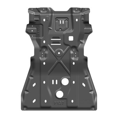 Fortuner Off-ถนน Engine Shield Gearbox Guard Skid Plate อลูมิเนียม ป้องกันภายใต้ร่างกาย