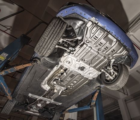 BMW อุปกรณ์เสริมภายนอก แผ่นสกิดสลอยอลูมิเนียม พร้อมเคลือบผง