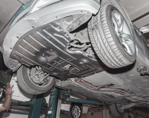 BMW Skid Plate Engine Guard Plate ขายตรงของอุปกรณ์เสริมเหล็กแมนแกน - อลูมิเนียม