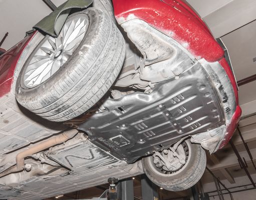 BMW Skid Plate Engine Guard Plate ขายตรงของอุปกรณ์เสริมเหล็กแมนแกน - อลูมิเนียม
