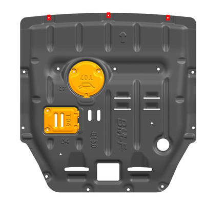 BMW Car Fitment อะไหล่รถยนต์ อุปกรณ์เสริม อลูมิเนียมสลัด สกิดเพลต ป้องกันเครื่องยนต์