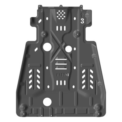 Toyota LC 100 Off-ถนน 4X4 Underbody Protection Kit อัลลูมิเนียม ป้องกันท่อระบายน้ํา