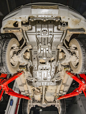 ป้องกันหมวกถังน้ํามัน สกิ๊ดเพลทสําหรับ ISUZU MU-X DMAX