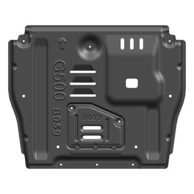 Mercedes G500 อุปกรณ์เสริม OEM อลูมิเนียมสับสนธิ Undercar Shield สําหรับการป้องกันภายใต้ร่างกาย