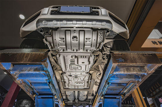 พาวเดอร์โค้ท อลูมิเนียมสลัด เครื่องยนต์ ป้องกันสกิดเพลตสําหรับ Mercedes-Benz G500 ป้องกันภายใต้ร่างกาย