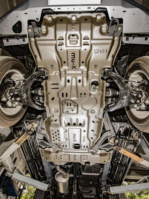 สีเทา D-Max II Skid Plate Engine Guard สําหรับ ISUZU MU-X และ D-MAX 4x4 อุปกรณ์เสริมภายนอก