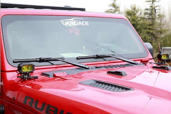 Jeep Wrangler JL ด้านหลังปรับปรับ LED Light Design Style ปรับปรับสแตนเลสอลูมิเนียม