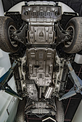 5.0 มิลลิเมตร แผ่นสกิดสําหรับ MITSUBISHI Pajero V93 V97 ป้องกันรถเขื่อนหนัก