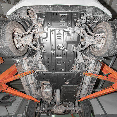 4x4 อุปกรณ์เสริมรถยนต์ NISSAN ZHENGZHOU Terra 18-23 Magnalium Skid Plate ป้องกันเครื่องยนต์