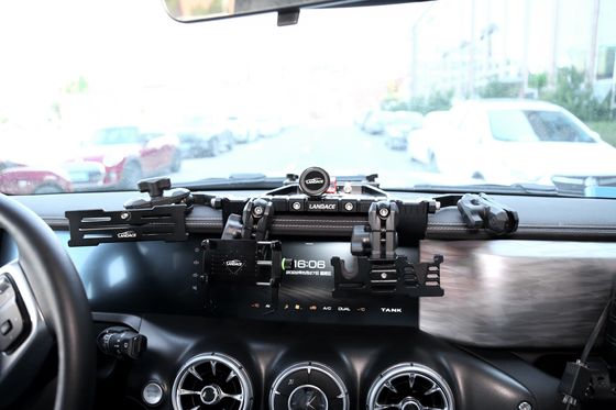 อัลลูมิเนียมสลัด Multi-function Center Console Bแร็คet สําหรับ Jeep Wrangler ปี 2013-2017