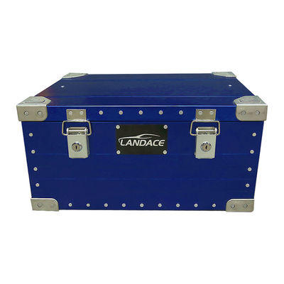600*400*300มิลลิเมตร พับเคลือบ 4x4 ปิดถนน Vehicle อัลลูมิเนียมสับสนอง Camping Kitchen Box