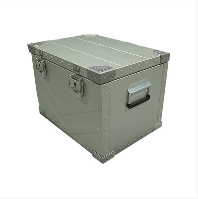 600*400*300มิลลิเมตร พับเคลือบ 4x4 ปิดถนน Vehicle อัลลูมิเนียมสับสนอง Camping Kitchen Box