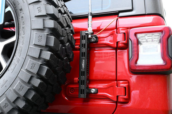 JEEP Wrangler เครื่องติดรถ อลูมิเนียมสกัด แอนเทนน่า สายธง สะดวกในการติดตั้งและถอด