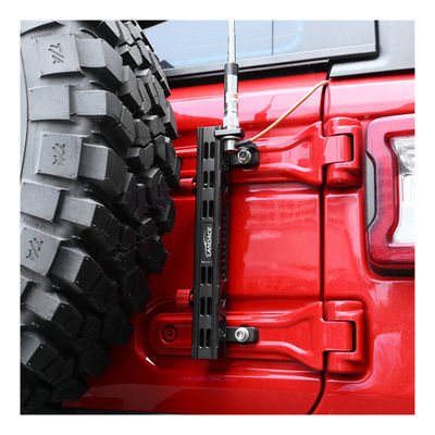 JEEP Wrangler เครื่องติดรถ อลูมิเนียมสกัด แอนเทนน่า สายธง สะดวกในการติดตั้งและถอด