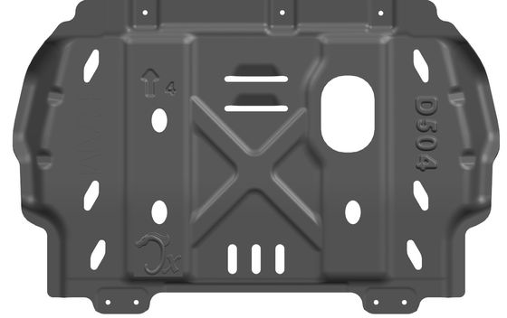 ป้องกันฟังก์ชัน เครื่องยนต์รถยนต์ ภายใต้การปกปิด โครงการปกป้อง Chassis สําหรับ DONGE RAM