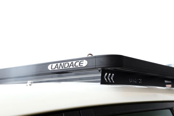4X4 อุปกรณ์เสริมภายนอกรถยนต์ รากกระเป๋าเดินทางอลูมิเนียม สําหรับ Toyota Land Cruiser LC200
