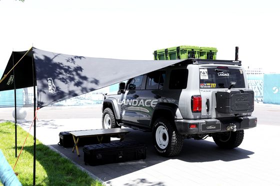 พื้นที่ใหญ่ มหาวิทยาลัย กันน้ํารถยนต์ ครีมกันแดด Canopy สําหรับ RV SUV หลังคา แร็คs แคมป์กลางแจ้ง