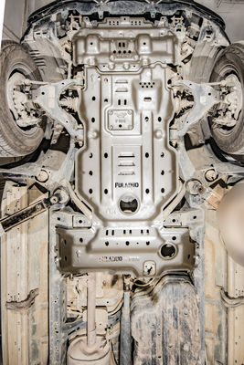 กล่องเกียร์และเครื่องยนต์ ป้องกันเครื่องยนต์ ป้องกันแผ่นสกิดสําหรับ Toyota Prado 120