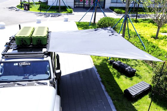 อุปกรณ์เสริมรถยนต์ 4WD สากล รถกันน้ํา แคมป์ด้านข้าง เต็นท์ผ้าม่านสําหรับรถ SUV