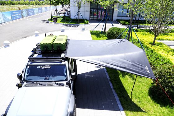 อุปกรณ์เสริมรถยนต์ 4WD สากล รถกันน้ํา แคมป์ด้านข้าง เต็นท์ผ้าม่านสําหรับรถ SUV