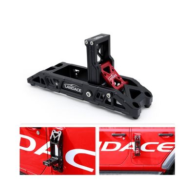 ปั่นเท้ารถยนต์ที่พับได้สําหรับ Jeep Wrangler JL JK การเข้าถึงหลังคาง่าย