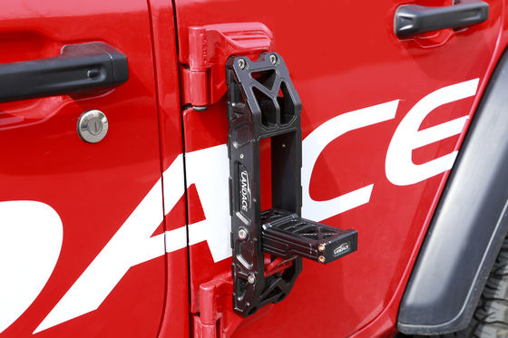 ปั่นเท้ารถยนต์ที่พับได้สําหรับ Jeep Wrangler JL JK การเข้าถึงหลังคาง่าย