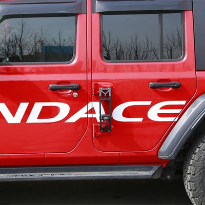 2007-2008 CNC การฉลาก อลูมิเนียมเหล็ก ประตูรถยนต์ขั้นยืนปิดสําหรับ Wrangler Rubicon