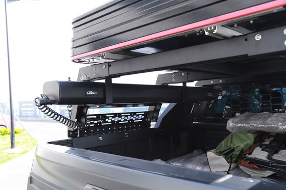 หลังคารถยนต์ / รถบรรทุก เตียง แร็ค การติดตั้ง 4WD Camping ถังเก็บน้ํา 1620*212*151mm