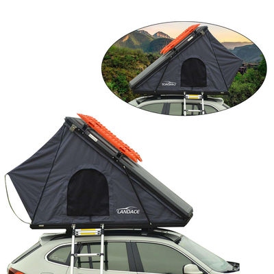 4x4 อุปกรณ์เสริมหลังคารถนอกถนน Clamshell อลูมิเนียม hard shell หลังคาเต็นท์ 4 คน