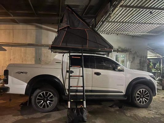 4x4 อุปกรณ์เสริมหลังคารถนอกถนน Clamshell อลูมิเนียม hard shell หลังคาเต็นท์ 4 คน