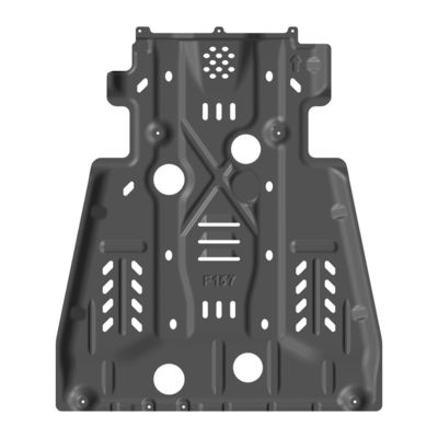 เครื่องปรับรถยนต์ Toyota สีเทา กล่องเครื่องยนต์ด้านล่างสําหรับ Land Cruiser LC100
