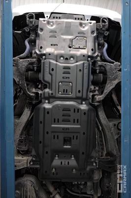 เครื่องยนต์สกิดเพลตใต้ปกสําหรับ Toyota Land Cruiser LC 200 100% ทดสอบความหนา 4 มม