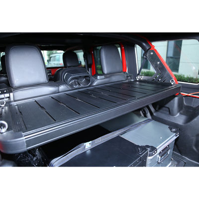 รากภายในสําหรับ Jeep Wrangler ห้องแบรกเกจหลังในสีดํา OEM รับ