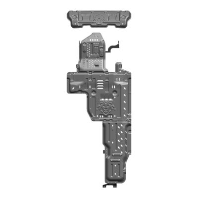 4x4 อุปกรณ์เสริมรถยนต์ Magnalium Chassis Guard สําหรับการป้องกันเครื่องยนต์ Jeep Wrangler
