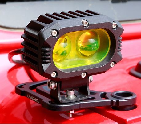 อลูมิเนียม Hood Bแร็คet แสงติดตั้ง Bแร็คets สําหรับ Jeep Wrangler