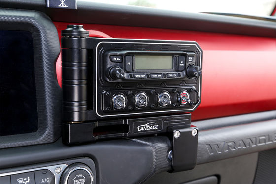 ปรับได้ ปิดถนน Jeep Wrangler JL Switch Panel อัลลูมิเนียมสลัด มอนท์บราคเกต
