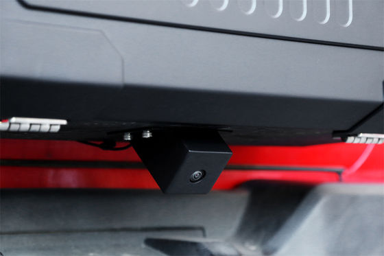 กล่องเก็บประตูหางเหล็กอลูมิเนียมสําหรับรถยนต์ Jeep Wrangler 4x4 Offถนน สีดํา