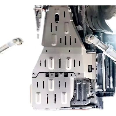 Wrangler JK JL รถนอกถนน ป้องกันแผ่นด้านล่างเงิน Splash Mud Flap Guard