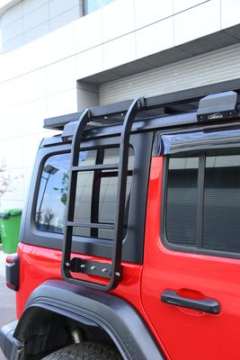 JEEP 18-23 Wrangler Rubicon Side หลังคา Climbing Ladder โดยแลนเดส เพื่อการติดตั้งง่าย