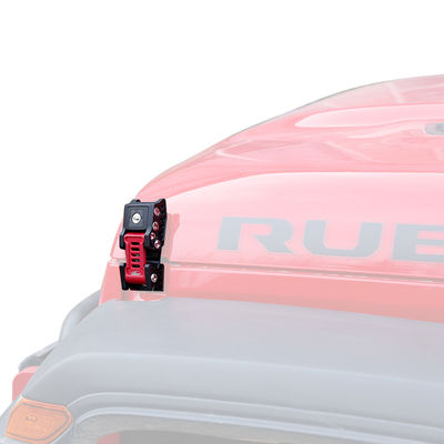 แฮร์ด Anodizing หนักงาน CNC เครื่องจักรกล Hood Lock ประกอบการสําหรับ Jeep Wrangler 0.35 กิโลกรัม / PC