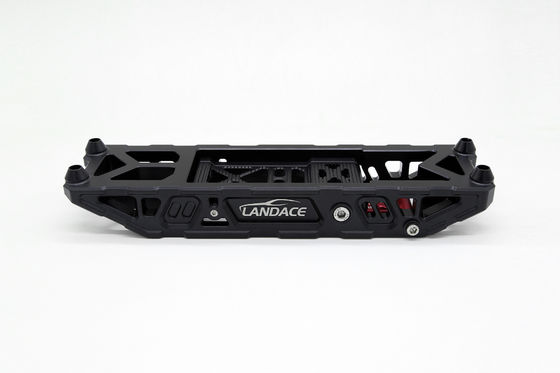 ปั่นเท้ารถยนต์ที่พับได้สําหรับ Jeep Wrangler JL JK Anodizing Aluminum Alloy CNC Graving